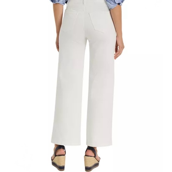 NWT NIC + ZOE all day wide leg jeans in paper white size 16 reg $148 - Picture 3 of 9